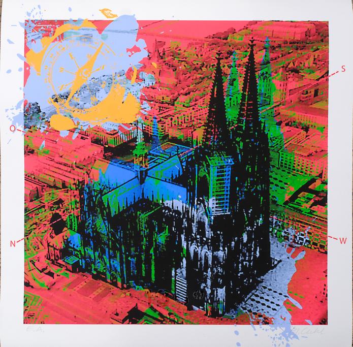 Der Kölner Dom von Jürgen Kuhl. Foto: © Robert Boecker