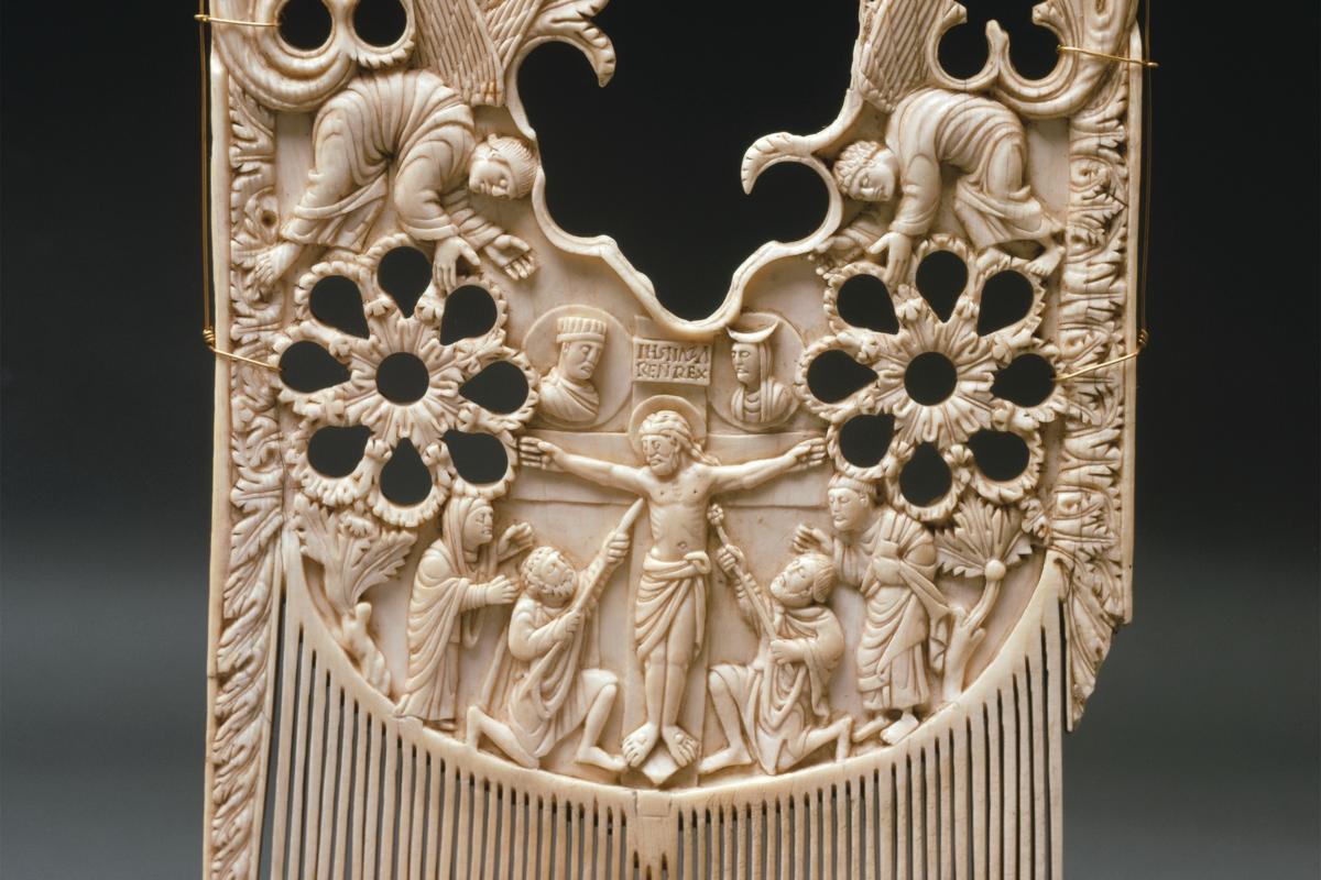Der Kamm des heiligen Heribert, eines der bedeutendsten Kunstwerke des Mittelalters.